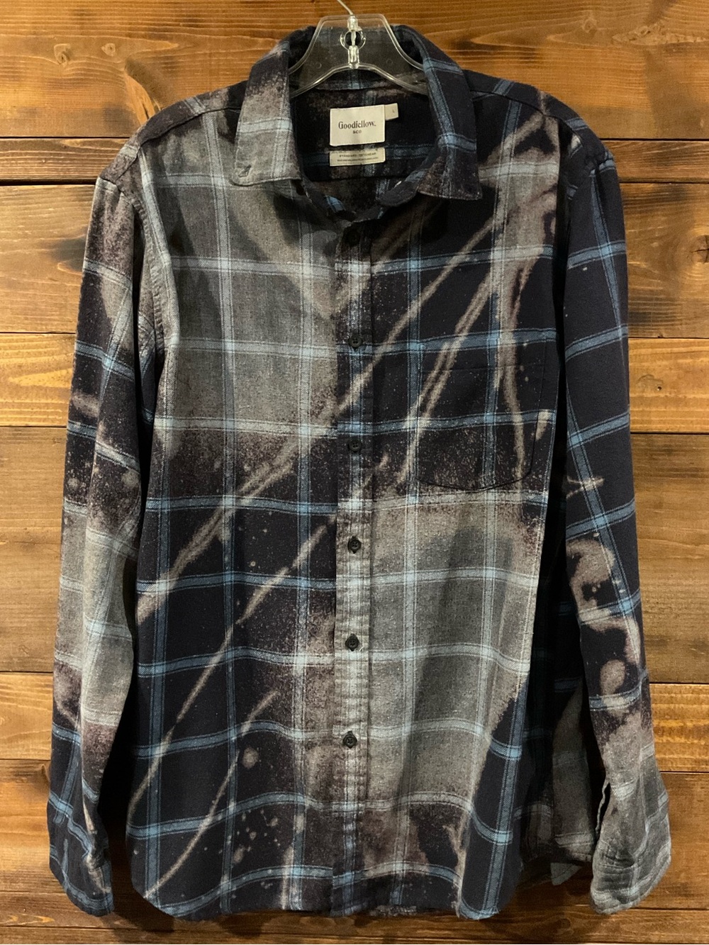 CUSTOM METALLICA Distressed Flannel Shirt Rare & Concert Ready
MENS size LARGE - Picture 5 of 7